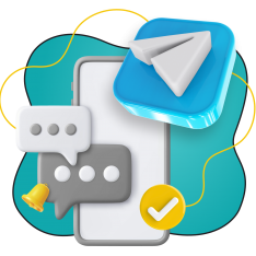 Создание Mini App для Telegram - КИБЕРшкола программирования для детей, компьютерные курсы для школьников, начинающих и подростков - KIBERone г. Санкт-Петербург