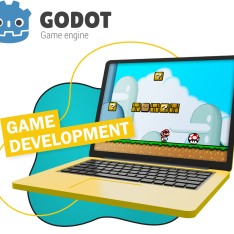 Godot.  Основа создания легендарных игр - КИБЕРшкола программирования для детей, компьютерные курсы для школьников, начинающих и подростков - KIBERone г. Санкт-Петербург